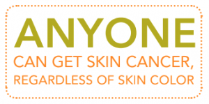 Anyone can get Skin Cancer